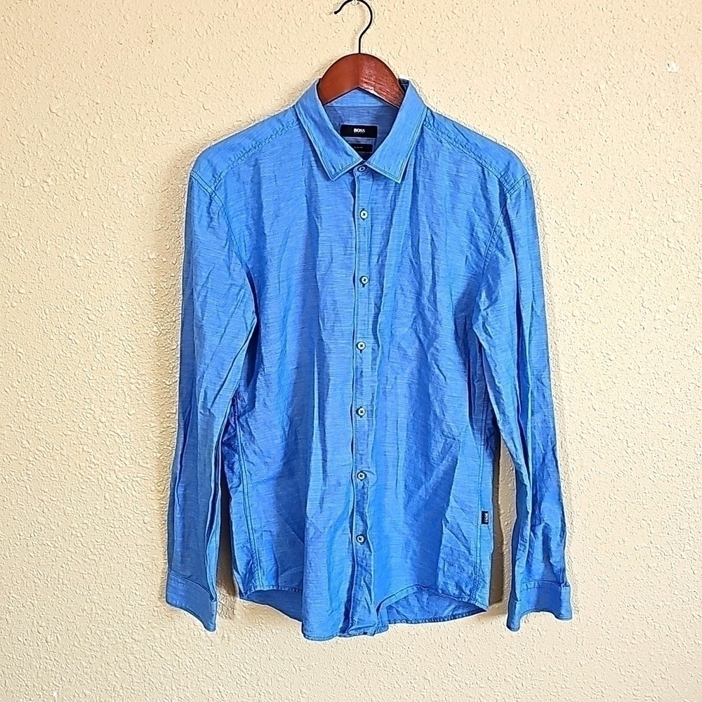 HUGO Boss Casual Button-Down Shirt.